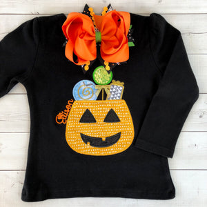 Halloween Pennants -Embroidered Classic Candy Shirt "ONLY"